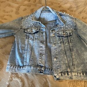 Studded Denim Jacket